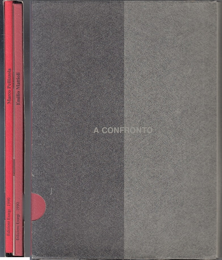 A confronto Emilio Mattioli Marco Pellizzola - Essegi - Cataloghi mostra- ZFS115