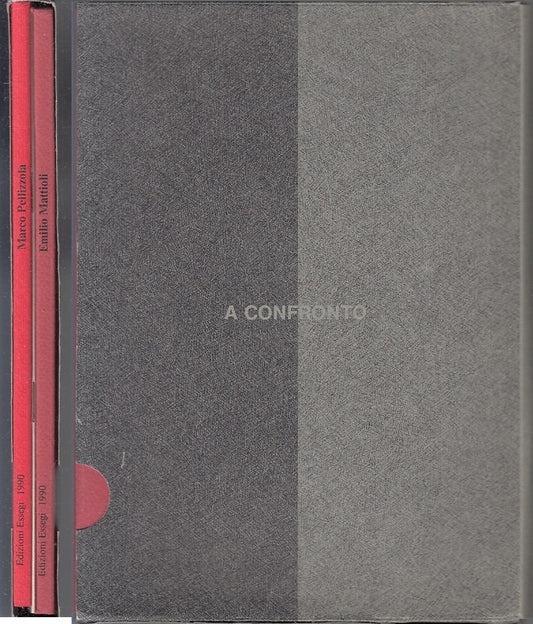 A confronto Emilio Mattioli Marco Pellizzola - Essegi - Cataloghi mostra- ZFS115