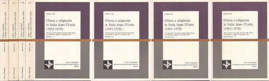 LS- CHIESA E RELIGIOSITA' ITALIA DOPO L'UNITA' 4 VOLL. -- VP--- 1973 - B - ZTS91