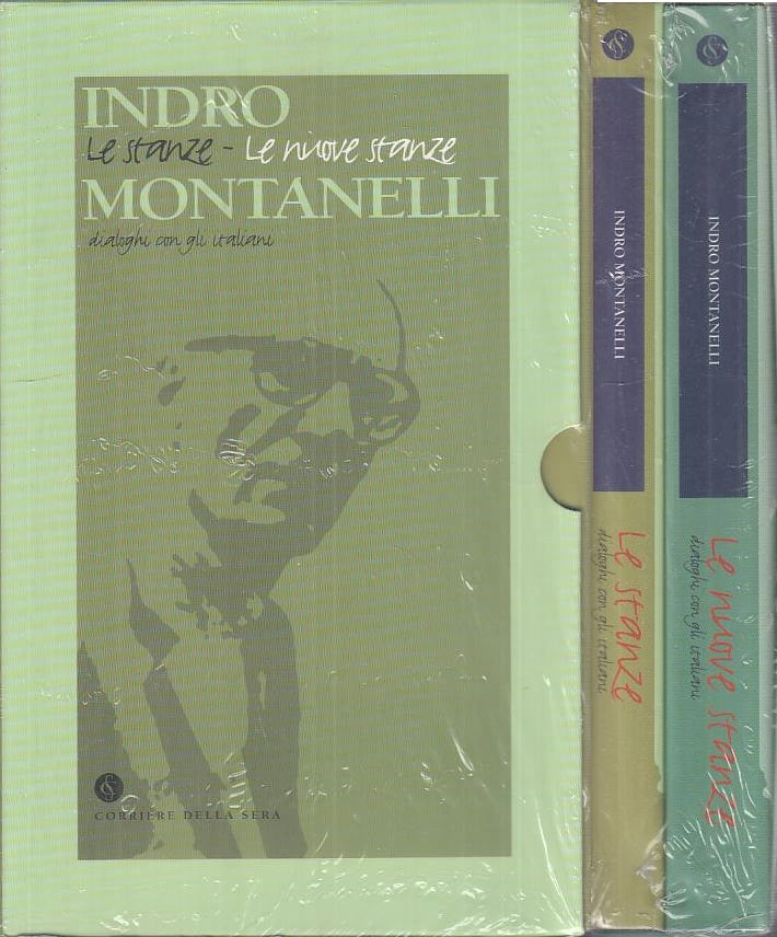 LS- LE NUOVE STANZE DIALOGO ITALIANI 2 VOLL. - MONTANELLI- CORRIERE---- B- ZTS94