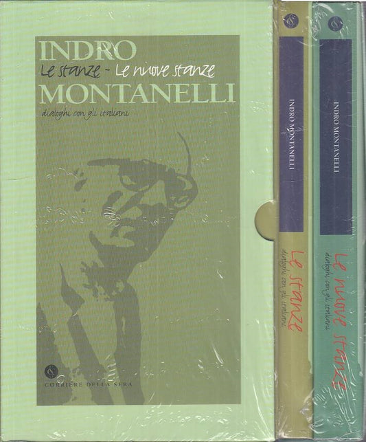 LS- LE NUOVE STANZE DIALOGO ITALIANI 2 VOLL. - MONTANELLI- CORRIERE---- B- ZTS94