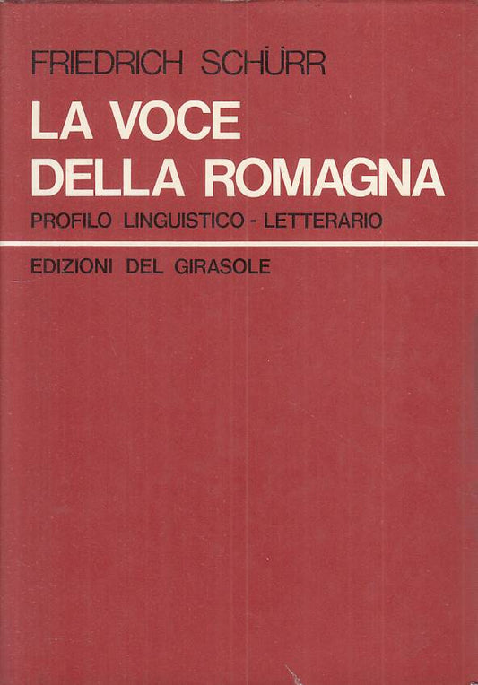 LS- LA VOCE DELLA ROMAGNA - SCHURR - DEL GIRASOLE --- 1974 - CS - ZTS454
