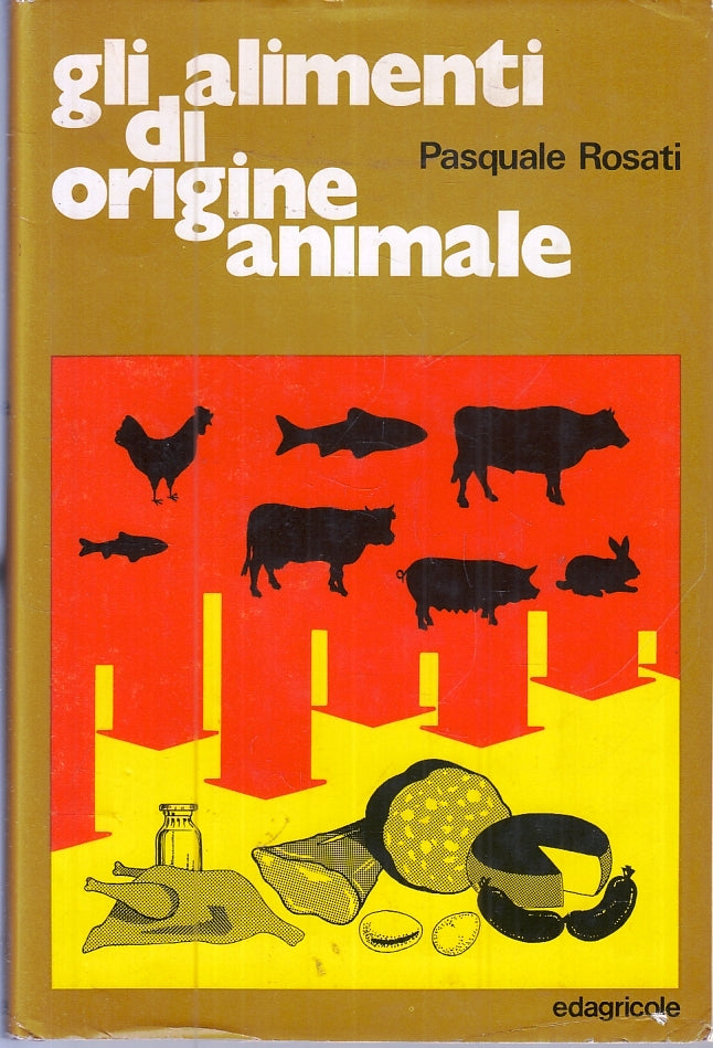LZ- GLI ALIMENTI DI ORIGINE ANIMALI - ROSATI - EDAGRICOLE --- 1971 - CS - ZFS424