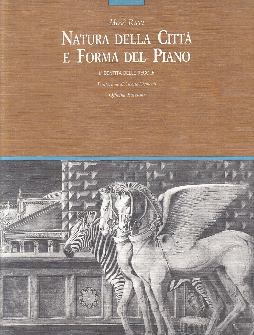 LT- NATURA DELLA CITTA' E FORMA DEL PIANO - RICCI - OFFICINA --- 1991- B- YFS438