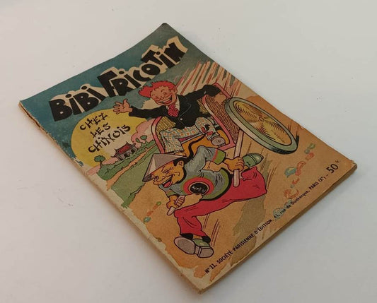 FZ- BIBI FRICOTIN N.11 CHEZ LES CHINOIS FRANCESE - CALLAUD -- 1950 - B - VCX