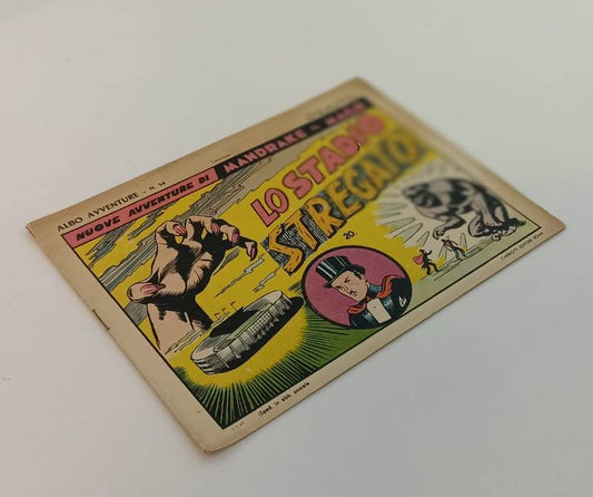 FZ- ALBO AVVENTURE N.54 SERIE MANDRAKE MAGO LO STADIO STREGATO --- 1948 - S- VCX
