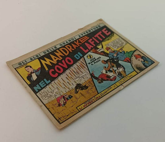 FZ- ALBI GRANDI AVVENTURE SERIE MANDRAKE IL MAGO N.7 NEL COVO DI LAFITTE - S-VCX
