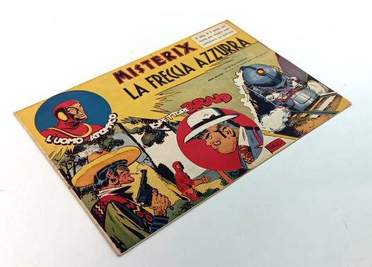 FZ- MISTERIX SERIE GRANDE ANNO III N.76 LA FRECCIA AZZURRA- PAUL-- 1948- S- VCX