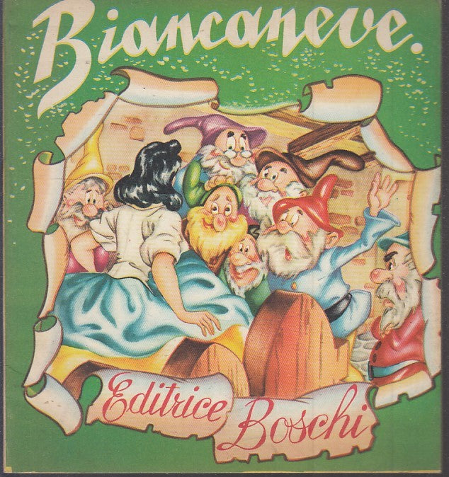 LB- BIANCANEVE ILLUSTRATO PER BAMBINI -- BOSCHI - COLLANA INFANZIA 4 --- S - RGZ