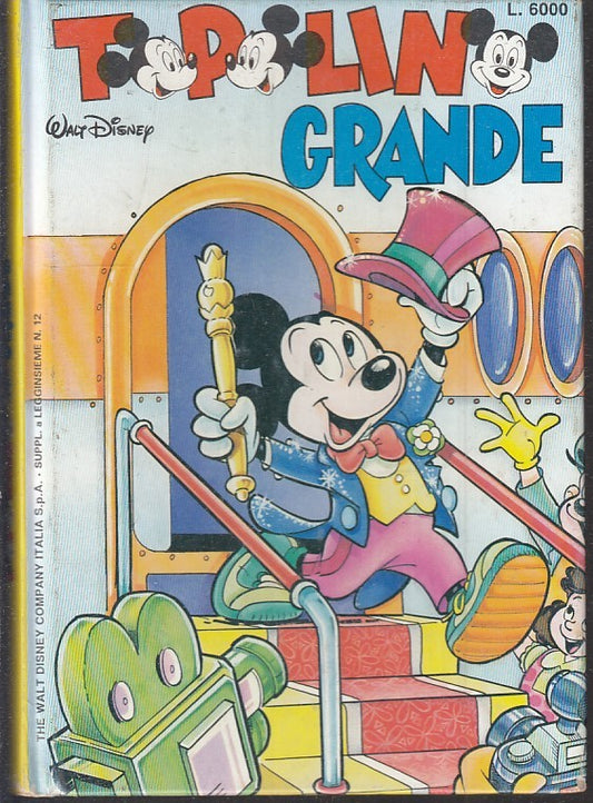 FD- TOPOLINO GRANDE TUTTO A COLORI CARTONATO -- WALT DISNEY - 1990 - C - VDX