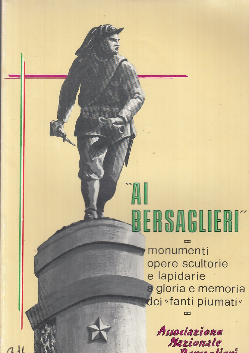 LZ- AI BERSAGLIERI MONUMENTI FANTI PIUMATI -- AI BERSAGLIERI --- 1986- B- YFS933