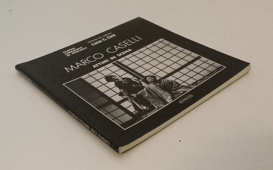 LT- MARCO CASELLI ATTIMI DI SCENA CATALOGO MOSTRA-- INTERBOOKS--- 1987- B-YTT752
