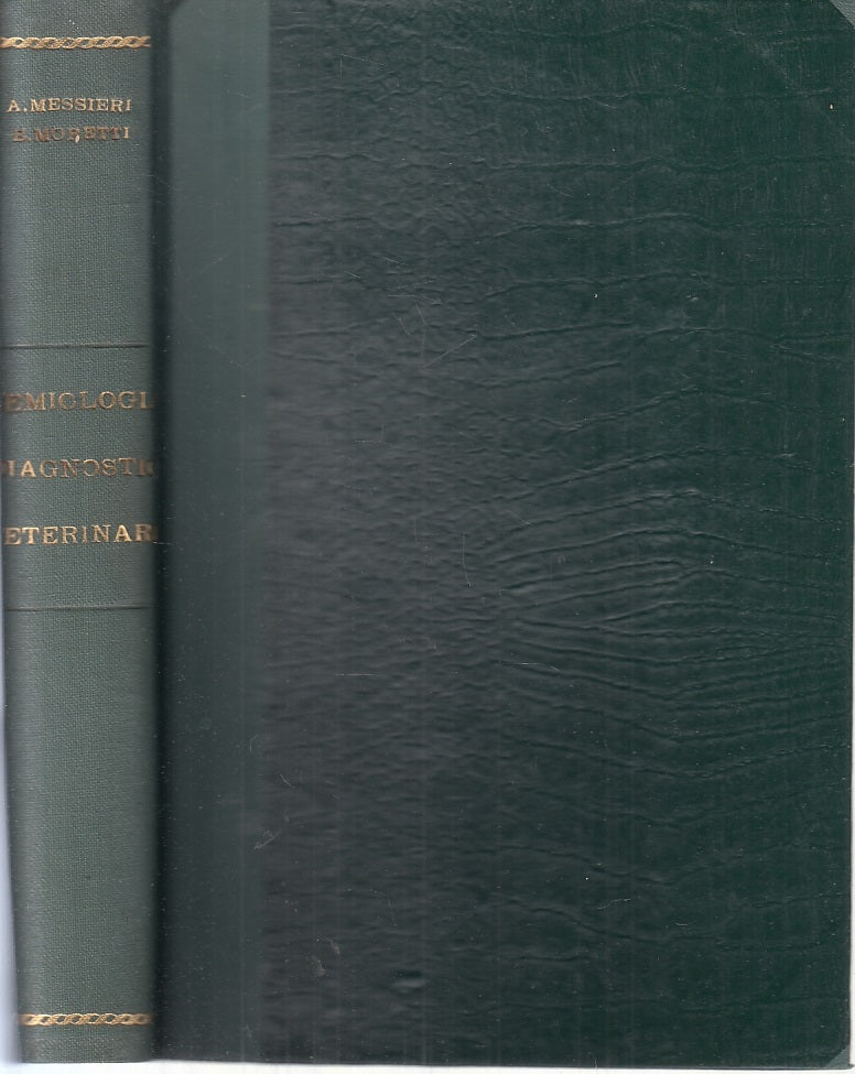 LZ- CORSO DI SEMIOLOGIA DIAGNOSTICA MEDICA VETERINARIA- MESSIERI- 1950- C-YTT877