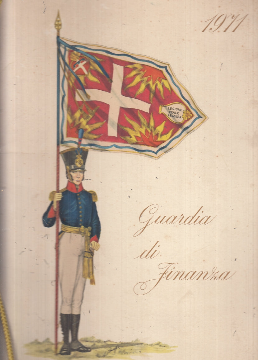 LZ- CALENDARIO GUARDIA DI FINANZA 1911 1971 - YFS735