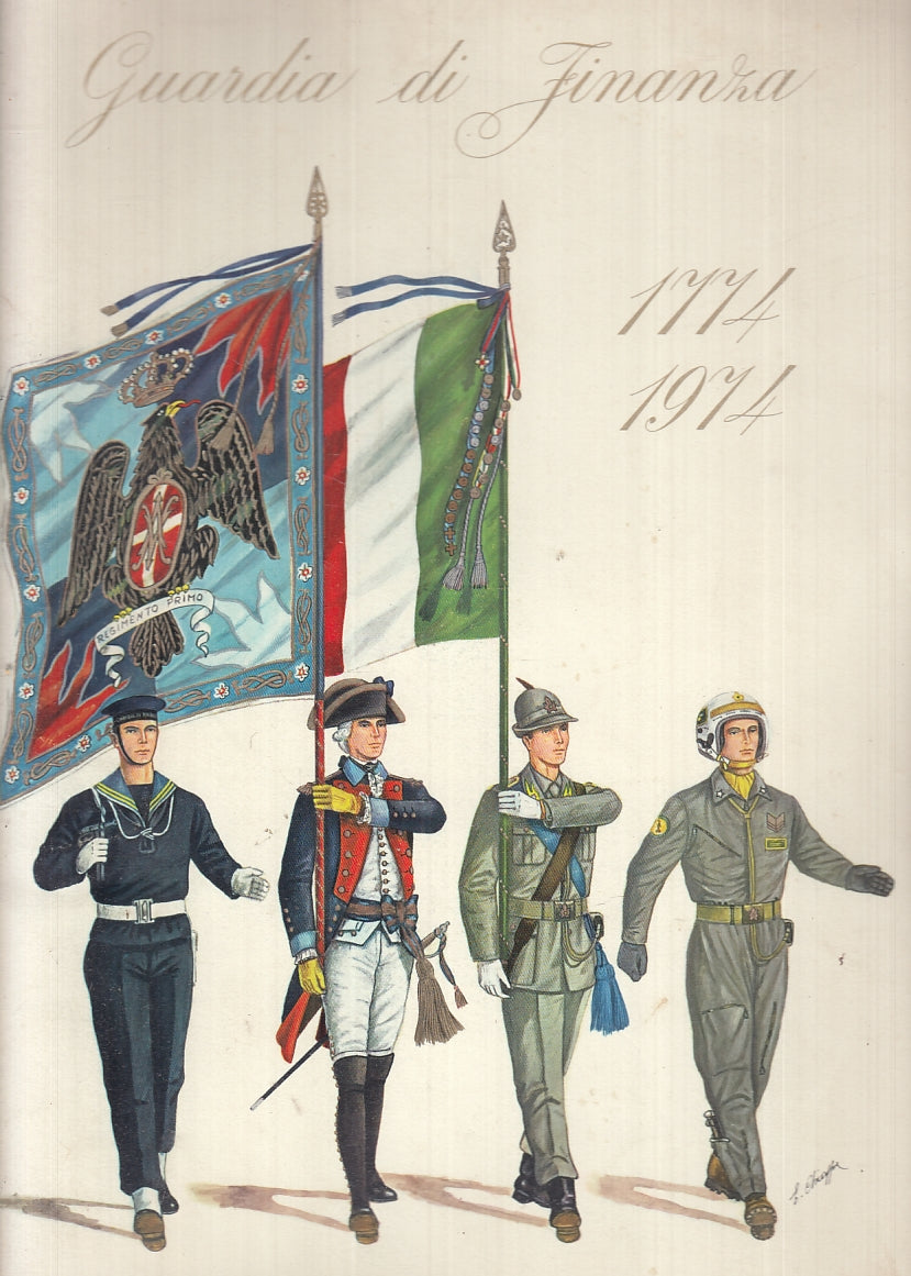 LZ- CALENDARIO GUARDIA DI FINANZA 1774 1974 - YFS735