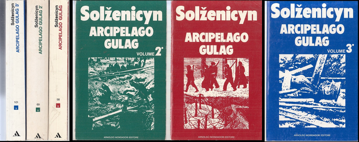 LN- ARCIPELAGO GULAG 1/3 COMPLETA - SOLZENICYN - MONDADORI -SAGGI --- B - ZFS445