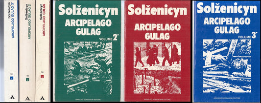 LN- ARCIPELAGO GULAG 1/3 COMPLETA - SOLZENICYN - MONDADORI -SAGGI --- B - ZFS445