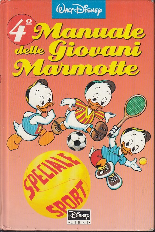 FD- QUARTO 4° MANUALE DELLE GIOVANI MARMOTTE -- DISNEY MONDADORI - 1992 - C- VDX