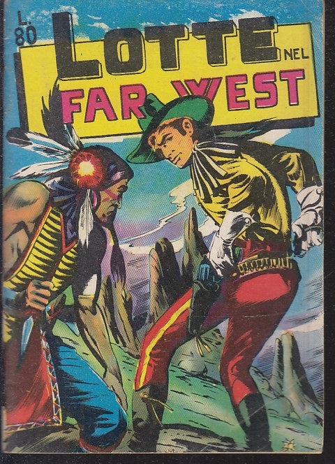 FZ- LOTTA NEL FAR WEST suppl. COLLANA COSMO -- LITO EDITORIALE - S - VDX