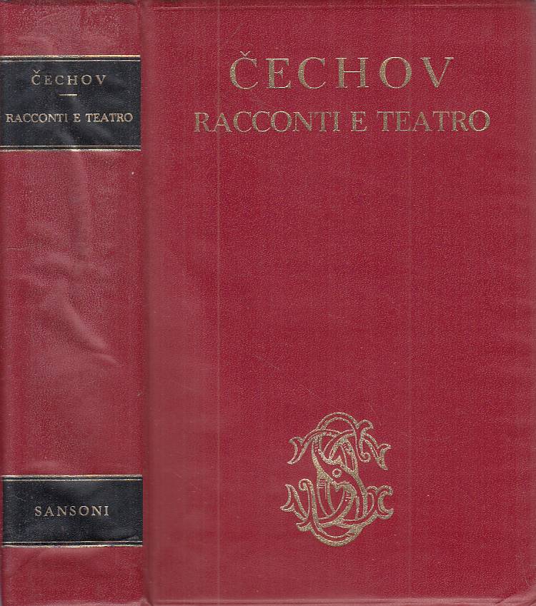 LN- RACCONTI E TEATRO - CECHOV - SANSONI - LIBRO DEL MONDO -- 1966 - C - ZFS63