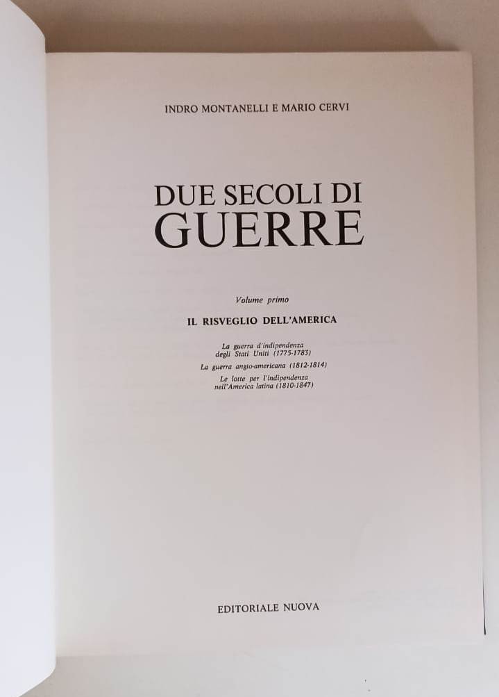 LZ- DUE SECOLI DI GUERRE ENCICLOPEDIA 10 VOLUMI - MONTANELLI CERVI- 1983- C- YFS