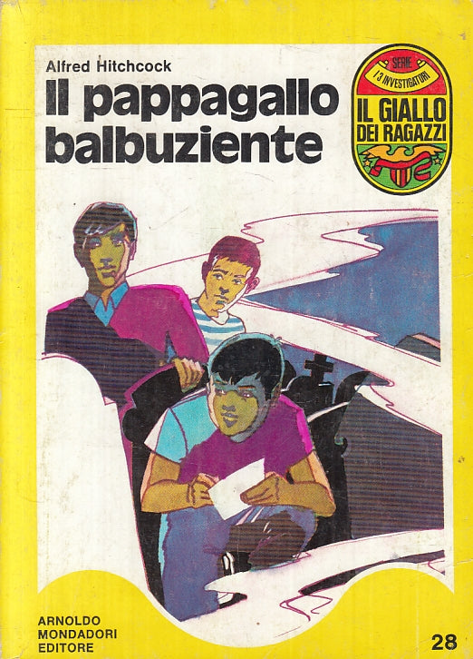 LG- PAPPAGALLO BALBUZIENTE - HITCHCOCK- MONDADORI- GIALLO RAGAZZI-- 1971- ZFS250
