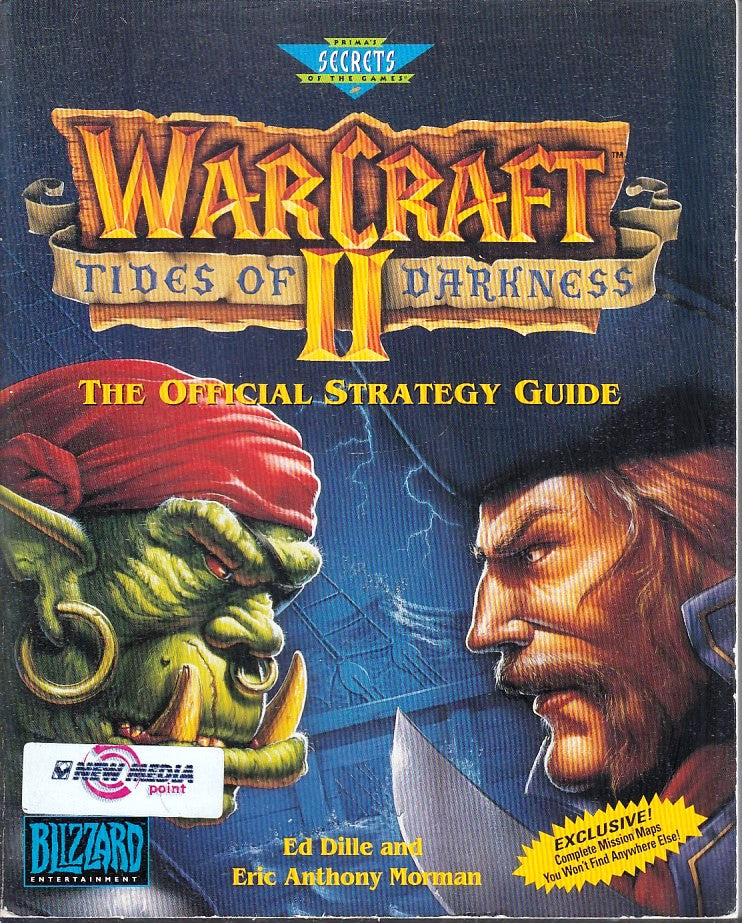 LF- WARCRAFT II TIDES OF DARKNESS THE OFFICIAL STRATEGY GUIDE - 1996 - B - VDX
