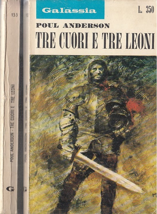 LF- GALASSIA 153 TRE CUORI E TRE LEONI- POUL ANDERSON- LA TRIBUNA--- 1971- B-YFS