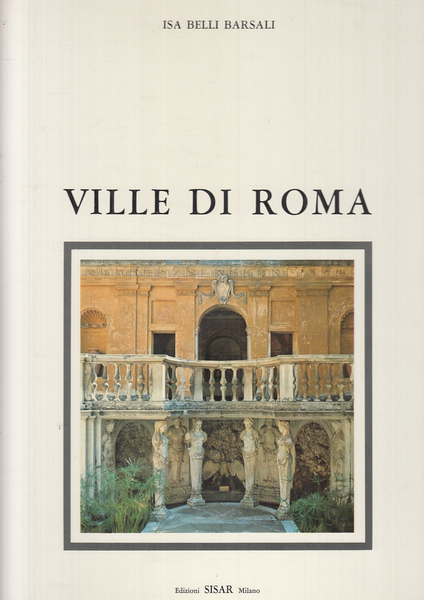 LT- VILLE DI ROMA LAZIO 1 - BELLI BARSALI - SISAR - ITALIANE -- 1970- CS- ZFS319