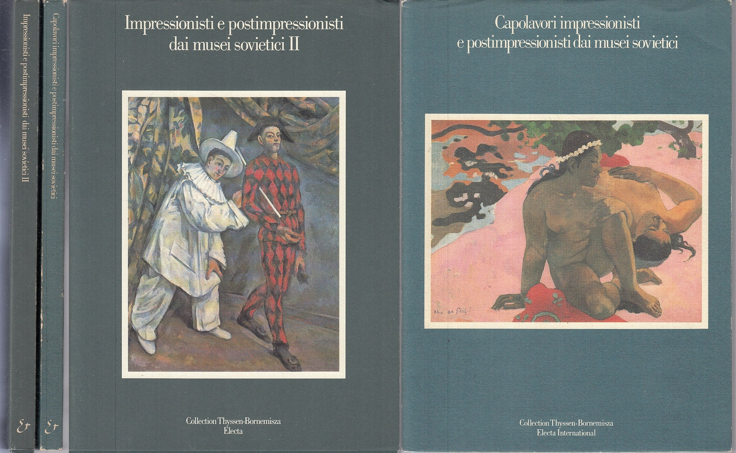 LT- IMPRESSIONISTI E POSTIMPRESSIONISTI DAI MUSEI SOVIETICI 1/2- 1987- BS-YFS695