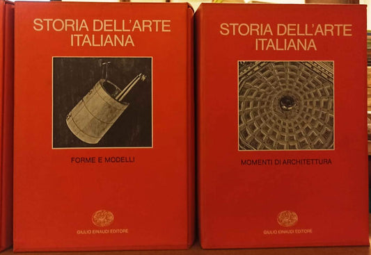 LT- STORIA DELL'ARTE ITALIANA 1/12 14 TOMI COMPLETA -- EINAUDI--- 1978- CS- YFS