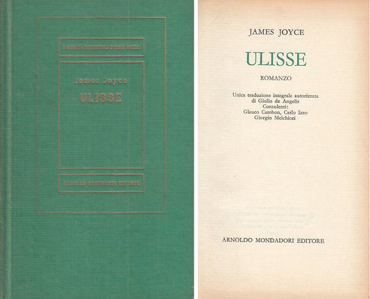 LN- ULISSE - JAMES JOYCE - MONDADORI - MEDUSA - 1a ED. - 1960 - C - ZFS50