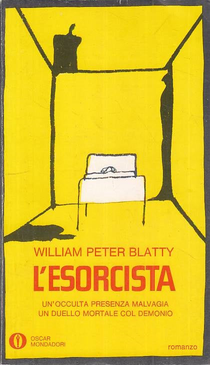 LN- L'ESORCISTA - BLATTY - MONDADORI - GLI OSCAR - 1a ED. - 1974 - B - ZFS460