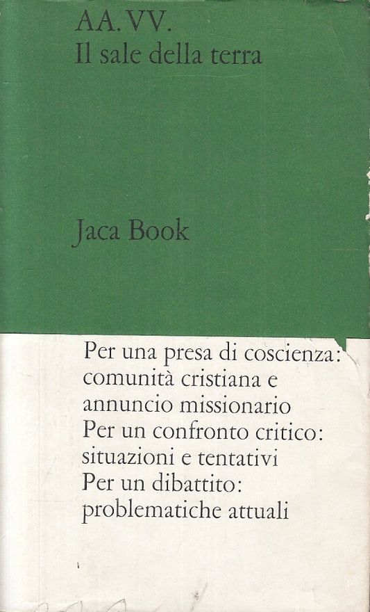 LZ- IL SALE DELLA TERRA -- JACA BOOK --- 1971 - B- XFS