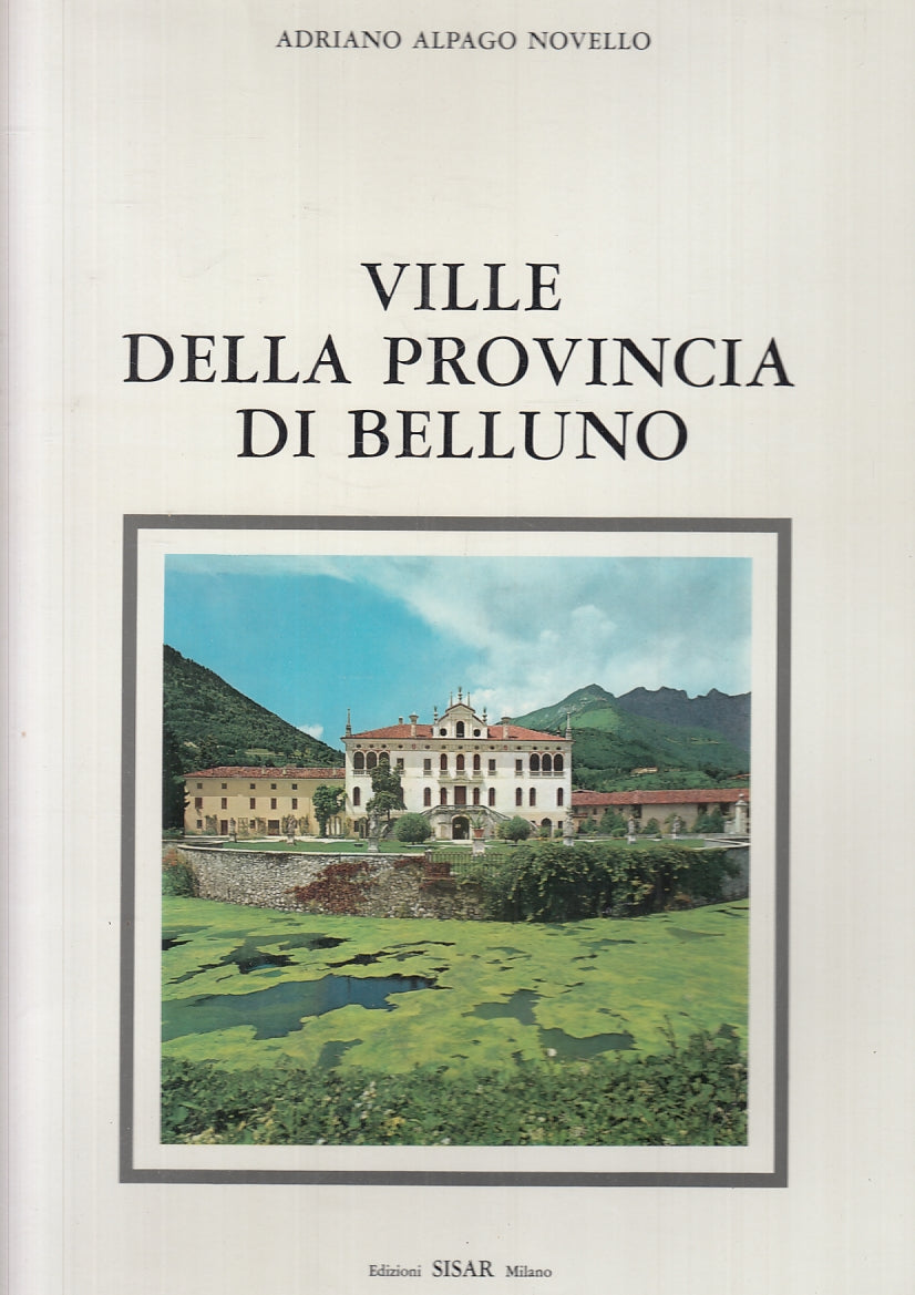LT- VILLE DELLA PROVINCIA DI BELLUNO VENETO - NOVELLO - SISAR-- 1968- CS- ZFS384
