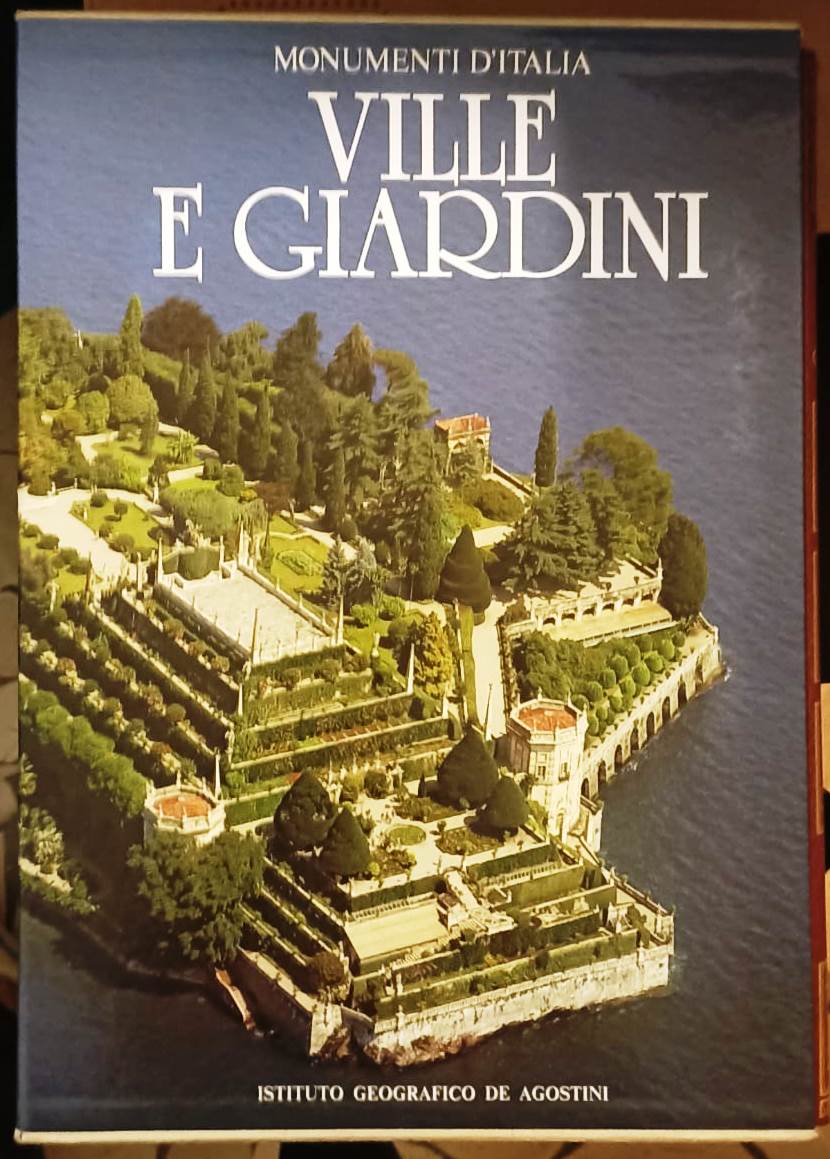 LT- VILLE E GIARDINI COFANETTO- DE AGOSTINI- MONUMENTI D'ITALIA- 1980- C- ZFS319