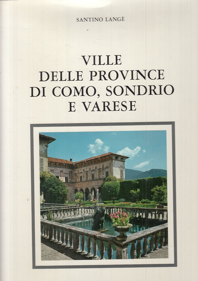 LT- VILLE DELLE PROVINCE DI COMO SONDRIO VARESE- LANGE- SISAR-- 1968- CS- ZFS319