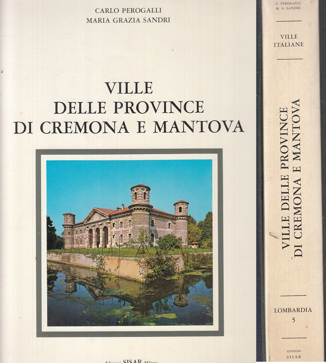 LT- VILLE PROVINCE DI CREMONA E MANTOVA- SANDRI PEROGALLI- SISAR-- 1973- CS- ZFS