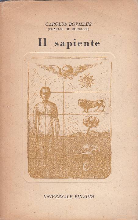 Il Sapiente - Carolus Bovillus - Einaudi Universale 30 - 1943 - ZFS144