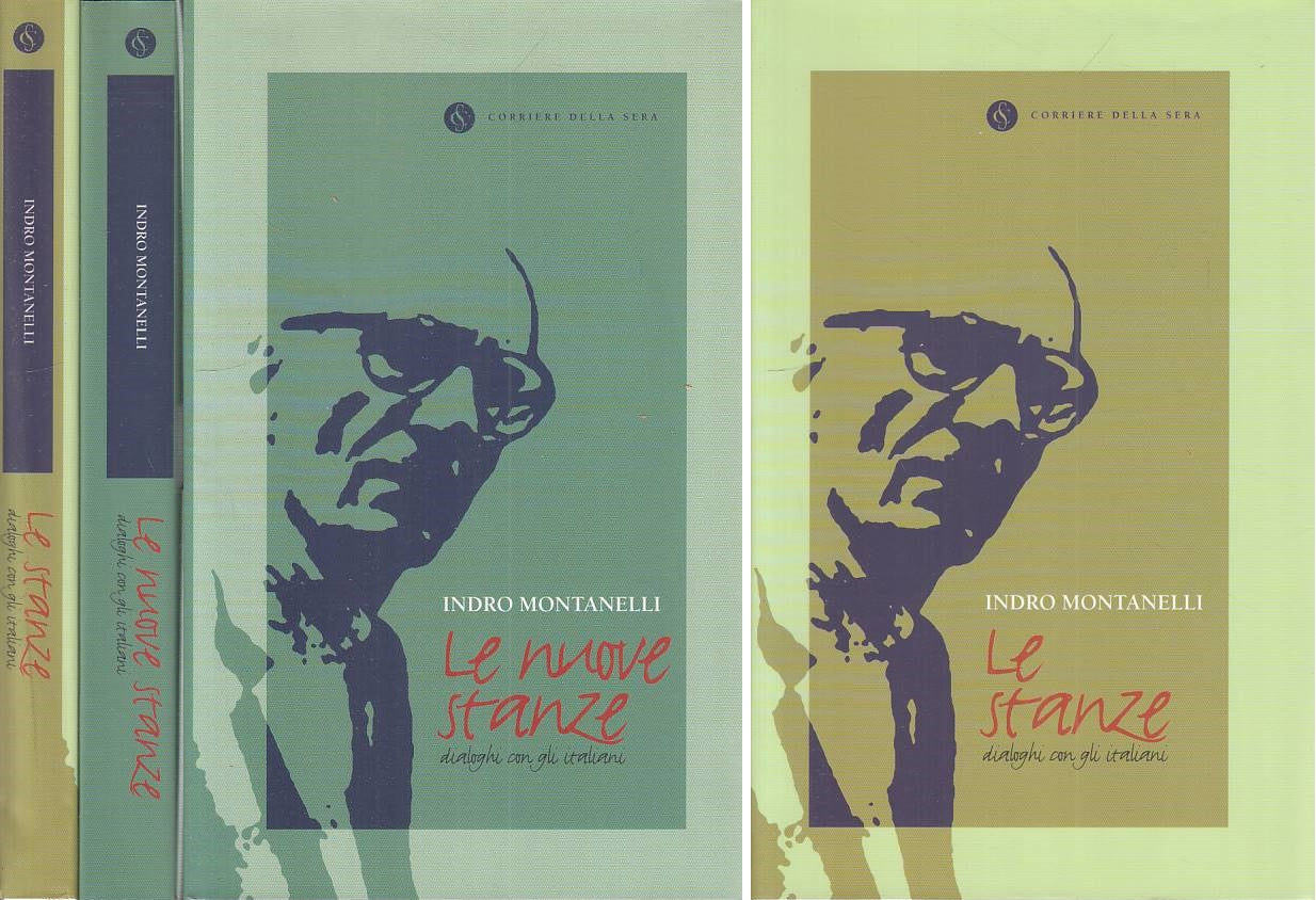 LS- LE NUOVE STANZE 2 VOLL. - MONTANELLI - CORRIERE SERA --- 2002 - BS - ZFS144