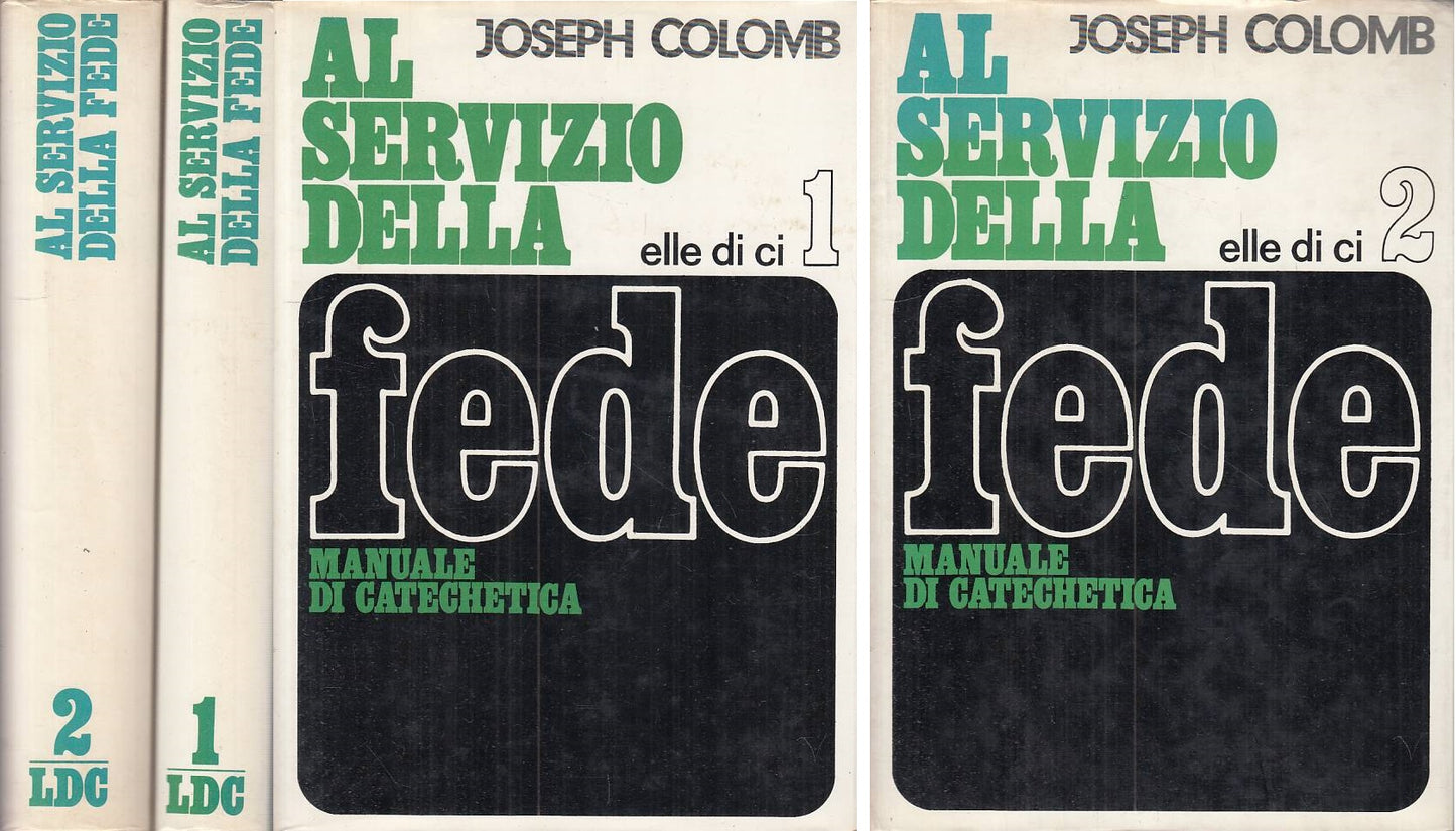 LS- AL SERVIZIO DELLA FEDE 2 VOLL. - COLOMB - LDC --- 1969 - CS - ZFS666