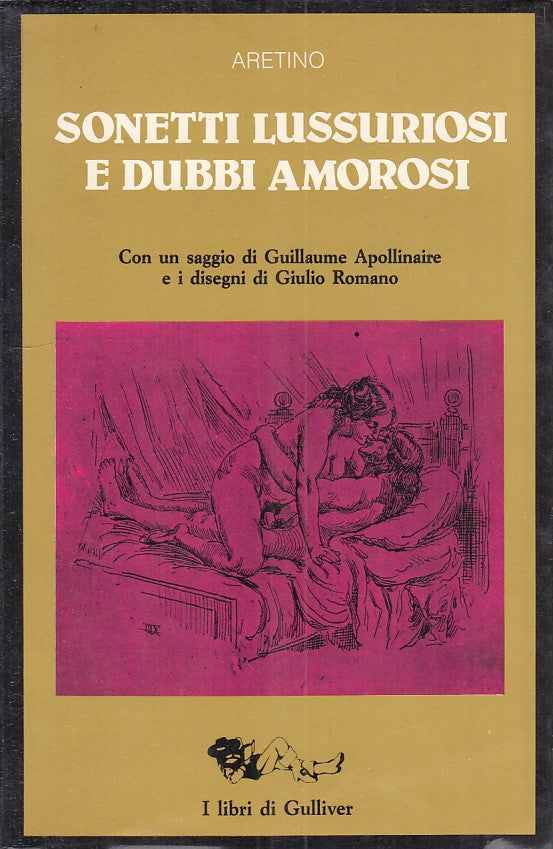 LS- SONETTI LUSSURIOSI E DUBBI AMOROSI - ARETINO - GULLIVER--- 1986 - B - ZFS608