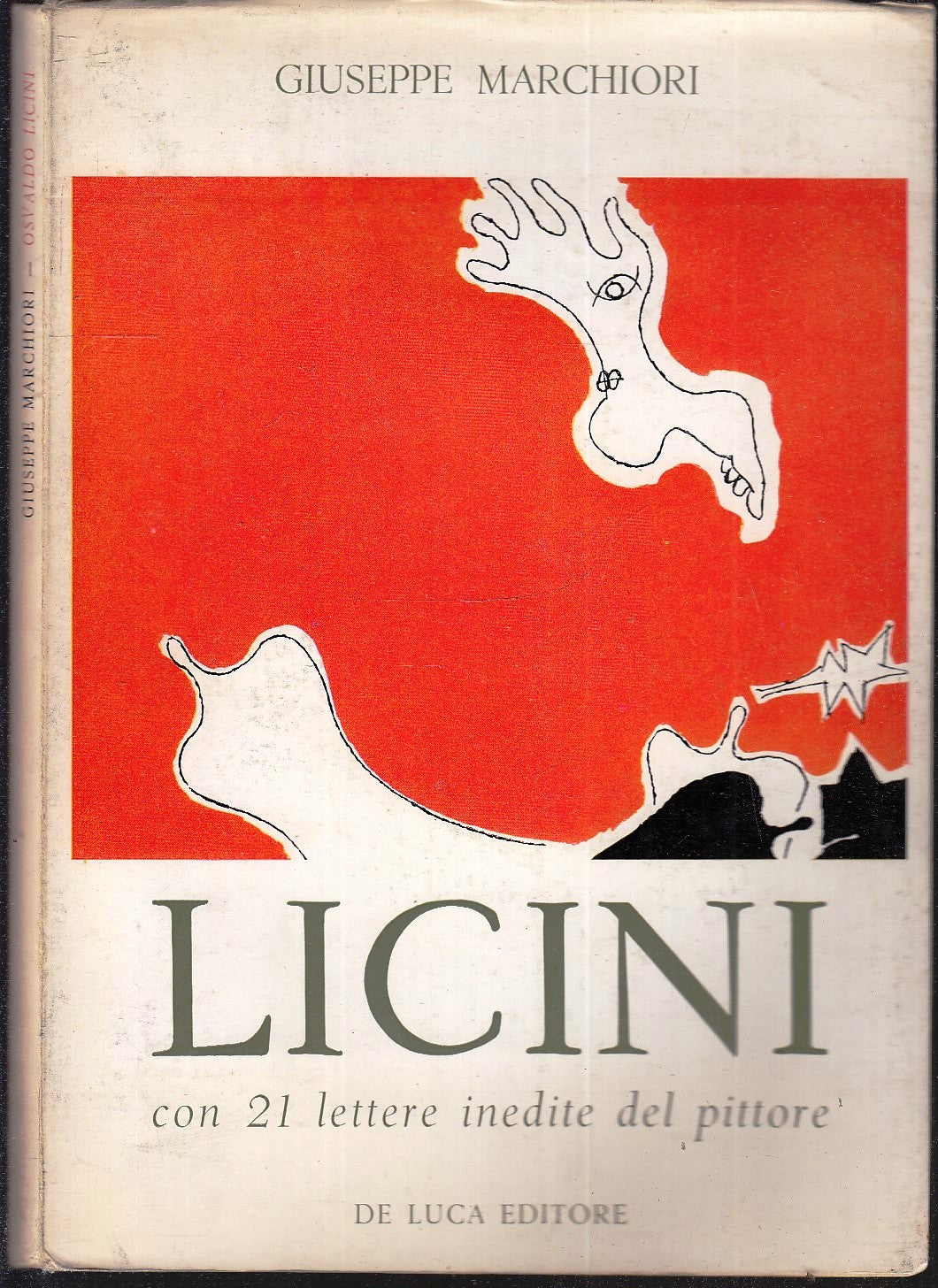 LT- LICINI CON 21 LETTERE INEDITE DEL PITTORE- MARCHIORI- DE LUCA- 1960 --XFS145