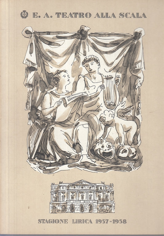LT- LOTTO 10 LIBRETTI D'OPERA TEATRO ALLA SCALA STAGIONE LIRICA 1957/1958-YFS343