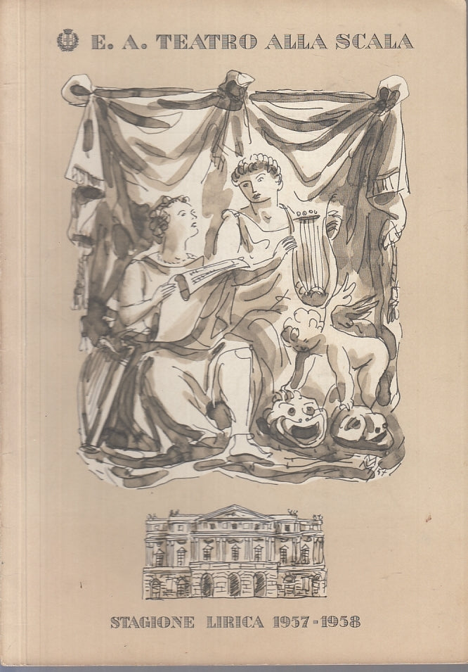LT- TEATRO ALLA SCALA STAGIONE LIRICA 1957/1958 BALLO IN MASCHERA CALLAS- YFS343