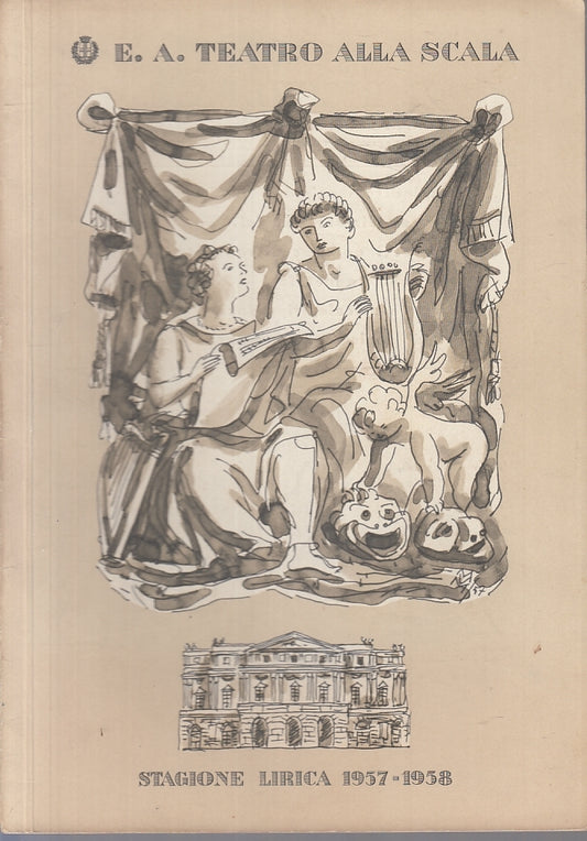 LT- TEATRO ALLA SCALA STAGIONE LIRICA 1957/1958 BALLO IN MASCHERA CALLAS- YFS343