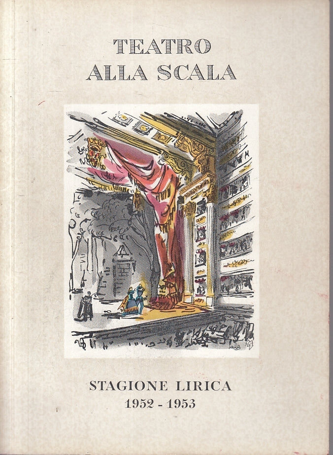 LT- TEATRO ALLA SCALA STAGIONE LIRICA 1952/1953 MACBETH GIUSEPPE VERDI - YFS343