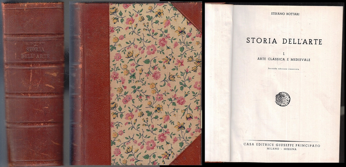 LT- STORIA DELL'ARTE I/II - STEFANO BOTTARI - PRINCIPATO --- 1943 - C - ZFS173