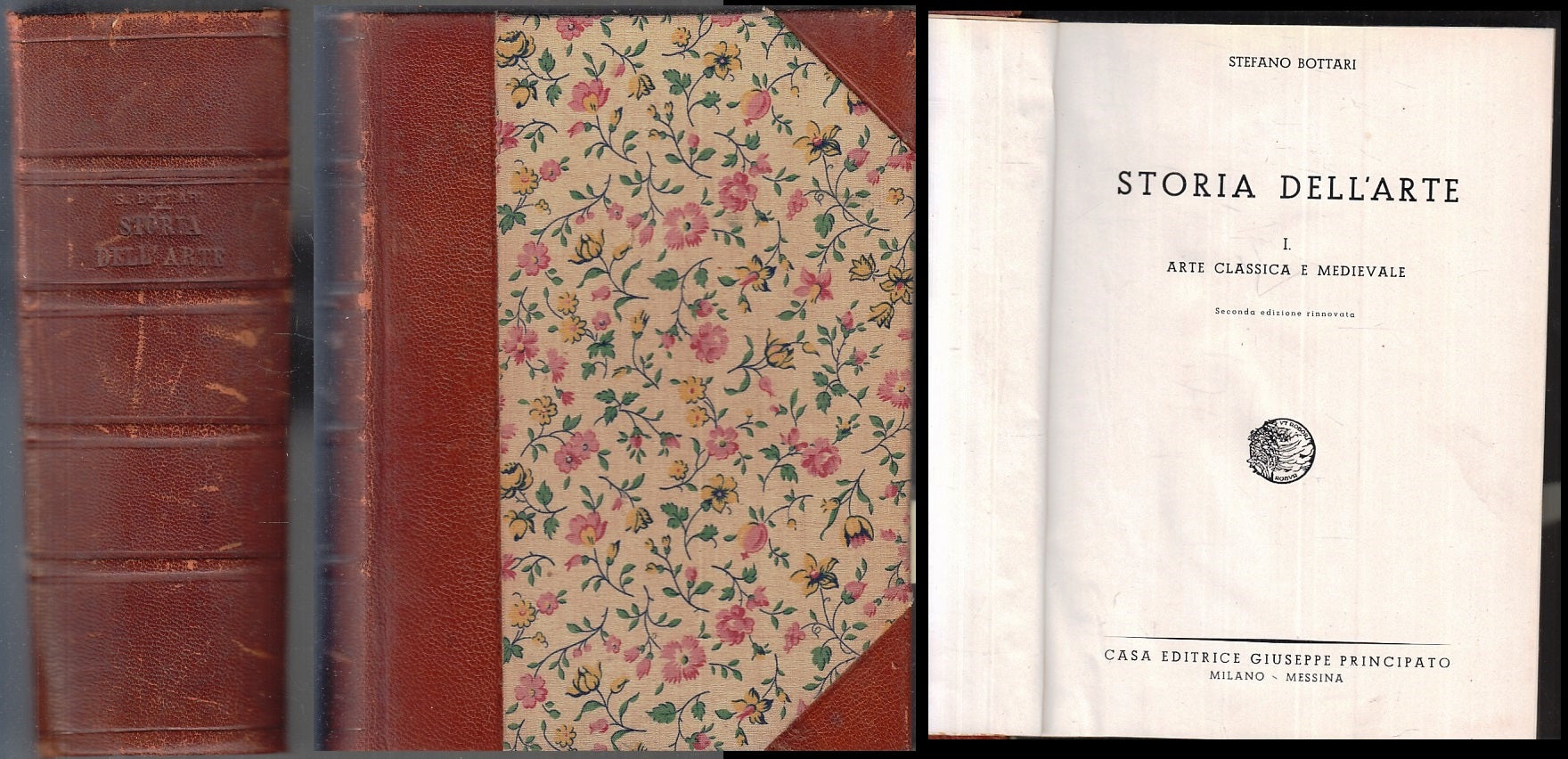 LT- STORIA DELL'ARTE I/II - STEFANO BOTTARI - PRINCIPATO --- 1943 - C - ZFS173