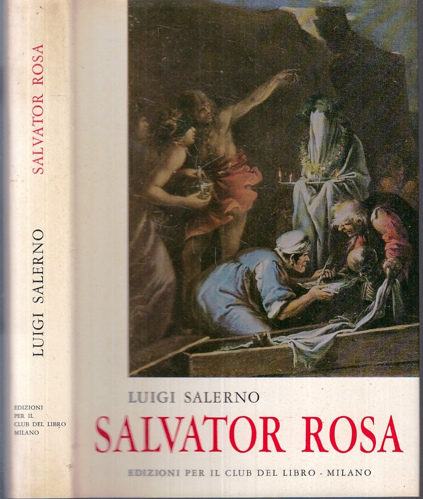 LT- SALVATOR ROSA - LUIGI SALERNO - CLUB DEL LIBRO --- 1963 - CS - YFS29